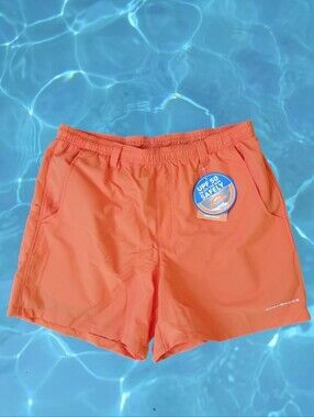 Columia Men's Backcast III Water Shorts Size M Performance Fishing Gear UPF 50